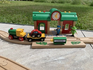 BRIO - Holzeisenbahn - viele Extras Bild 3
