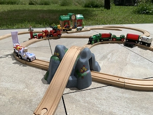 BRIO - Holzeisenbahn - viele Extras Bild 9