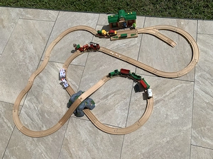 BRIO - Holzeisenbahn - viele Extras Bild 6