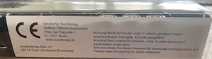 Für Sammler: Sattelzug Deutscher Bundestag - Rarität ist original verpackt! Bild 2