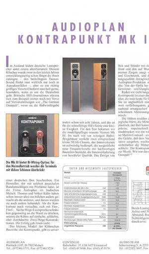 Lautsprecher Audioplan Kontrapunkt Bild 4