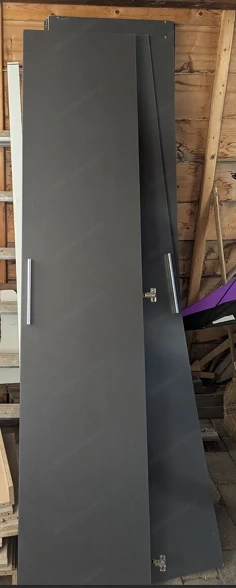 Kleiderschrank, anthrazi zu verschenken Bild 3