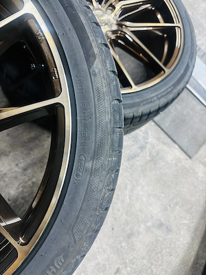 Japan Racing JR44 21 Zoll 5x108 Mustang Mach-E mit Hankook + RDKS Alufelgen + Sommerreifen Bild 7