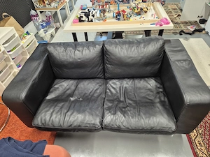 Echt Leder Couch