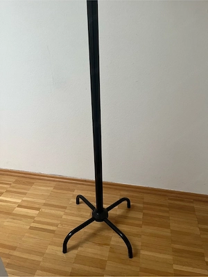 Gadarobenständer schwarz ca. 180 cm  stabil & modern