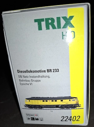 Trix Diesellok 233 493 der DB Bahnbau Gruppe H0 Bild 7