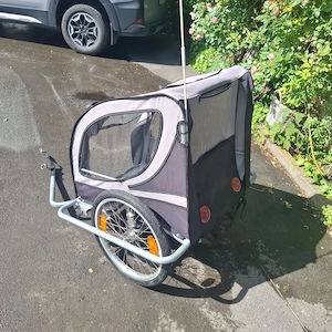 Fahrradanhänger für Hunde
