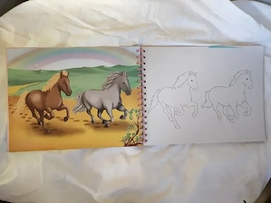  Pferde zeichnen malen  Bild 4