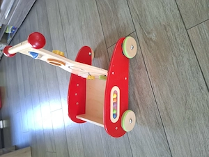 Lauflernwagen Holz Bild 3