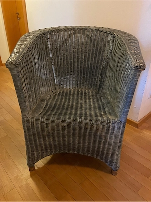 Rattanstühle 4 Stück Bild 2