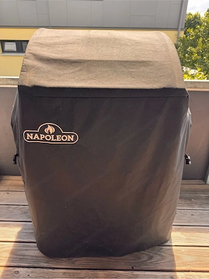 Napoleon Grill, Gasgrill, BBQ, Garten, Grillwagen, Seitenkocher, Grillstation, Napoleon Legend. Bild 3