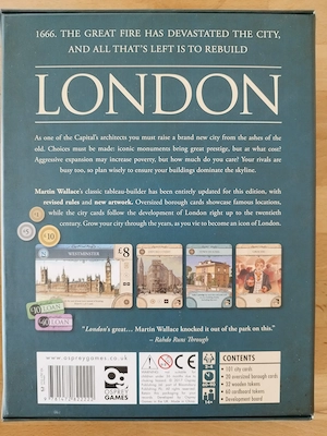 Brettspiel London 2nd edition von Martin Wallace Bild 2