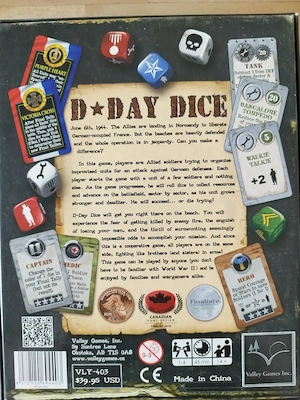 Würfelspiel D-Day Dice Bild 2
