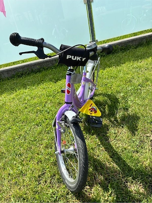 PUKY Bike Kinderfahrrad 16 Zoll lila mit Alurahmen Bild 5