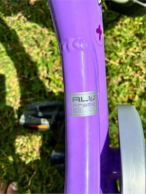 PUKY Bike Kinderfahrrad 16 Zoll lila mit Alurahmen Bild 4