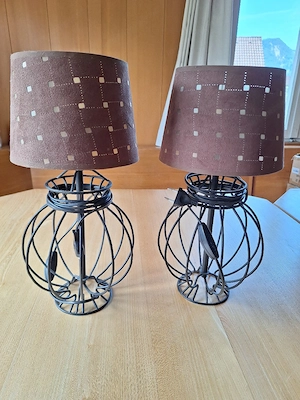 2x Nachttischlampe inkl. Leuchtmittel  Bild 3