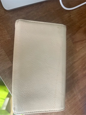 Geldtasche beige