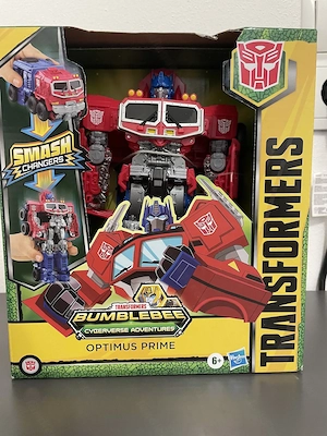 Transformers Smash Changers Optimus Prime - Cyberverse Adventures - NEU  OVP