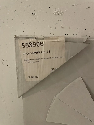 Bette Optima L Duschwanne 90x90x2,5 cm - Stahl-Email Weiß - NEU  OVP + Zubehör Bild 2