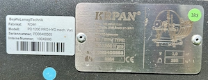Top-Zustand Holbündelgerät Krpan PD 1200 H Pro absolut neuwertig Bild 4