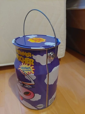 Blechdose Chupa Chups mit lila Kuhmotiv Bild 4