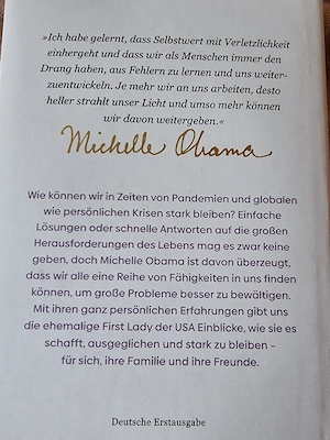 Buch von Michelle Obama  Bild 2