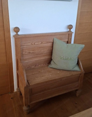 Schöne Sitzbank Dekobank zu verkaufen Bild 2