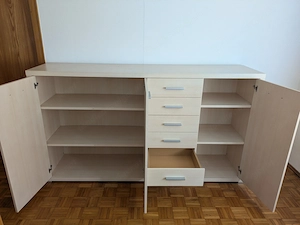 Kommode, Sideboard mit 6 Schubladen Bild 2