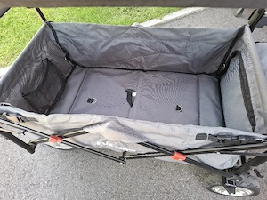 FUXTEC Bollerwagen FX-CT800 mit UV-geschütztem Sonnendach,Schiebegriff & Innenraumverlängerung Bild 2