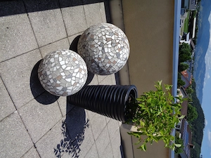 Hand gefertige Antik Marmor Design Kugeln