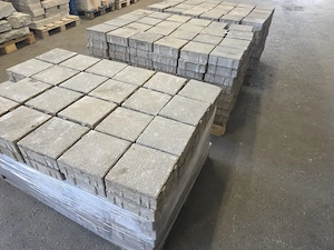 21m2 Pflastersteine Beton 20x20x6cm Bild 3