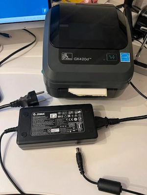 Zebra GX420d Etikekettendrucker Thermodrucker Lan USB RS232 Bild 2