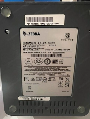 Zebra GX420d Etikekettendrucker Thermodrucker Lan USB RS232 Bild 4