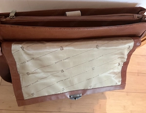 Echtleder (Akten-)Tasche von Pierre Cardin Bild 3