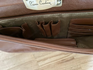 Echtleder (Akten-)Tasche von Pierre Cardin Bild 5