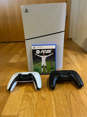 Playstation 5 Slim Disc Edition mit Zubehör Bild 4