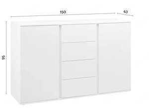 Sideboard aufgebaut  Bild 2