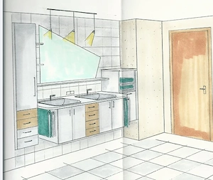 Badezimmer Möbel zu verschenken Bild 5