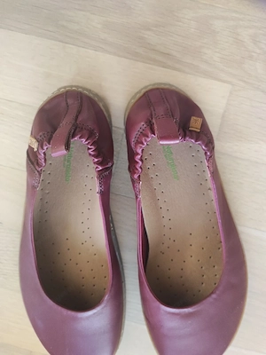 El Naturalista Barfuß- Komfort-Ballerinas, Gr. 40, burgunderrot, Echtleder (nur 1x getragen) Bild 4