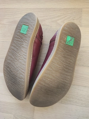 El Naturalista Barfuß- Komfort-Ballerinas, Gr. 40, burgunderrot, Echtleder (nur 1x getragen) Bild 8