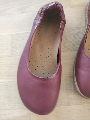 El Naturalista Barfuß- Komfort-Ballerinas, Gr. 40, burgunderrot, Echtleder (nur 1x getragen) Bild 5