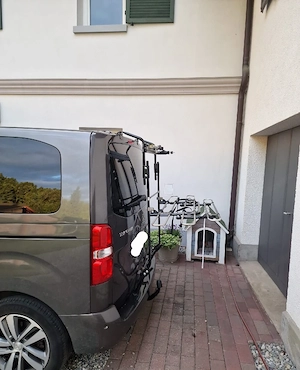 Paulchen Fahrrad-Heckklappenträger Peugeot Traveller Bild 2