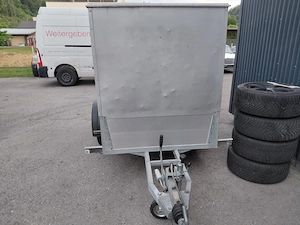 Anhänger geschlossen Aluminium Aufbau Bild 3