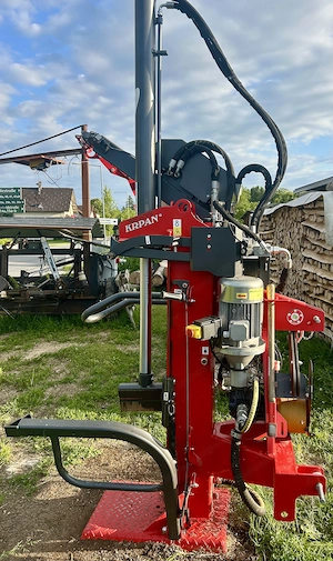 Holzspalter Krpan CV 18 EK Pro mit Funk-Seilwinde Top-Zustand Bild 2