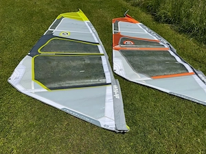 Windsurfsegel: Komplettes 2fach Rigg: North Sails DRIVE Superlight 4.2 und 3.3