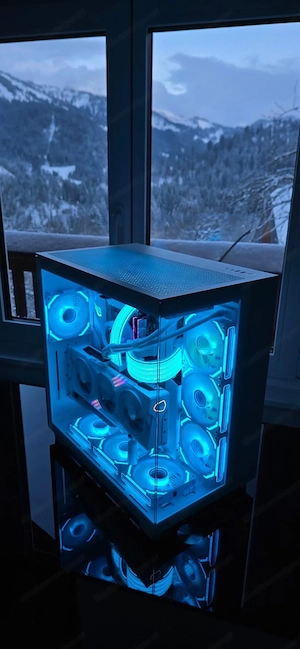 Gaming Pc   White Build  Bild 2