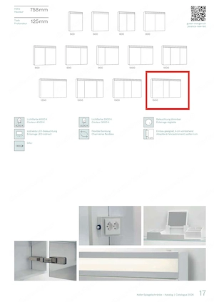 Spiegelschrank Avance New LED vom Hersteller Keller Bild 4