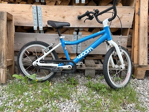 Woom 3 Kinderfahrrad in blau