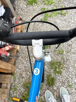 Woom 3 Kinderfahrrad in blau Bild 2