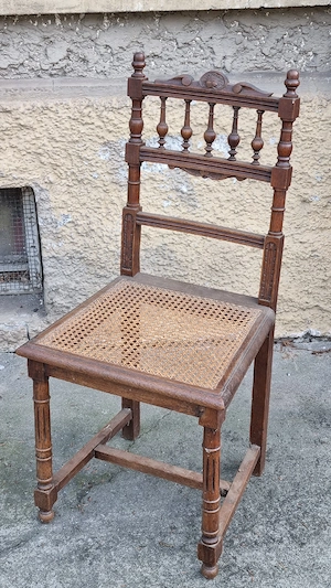 Stuhl wiener Geflecht 